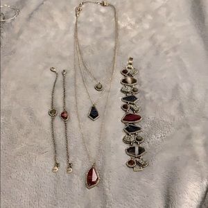 Retired Chloe + Isabel necklace and bracelets